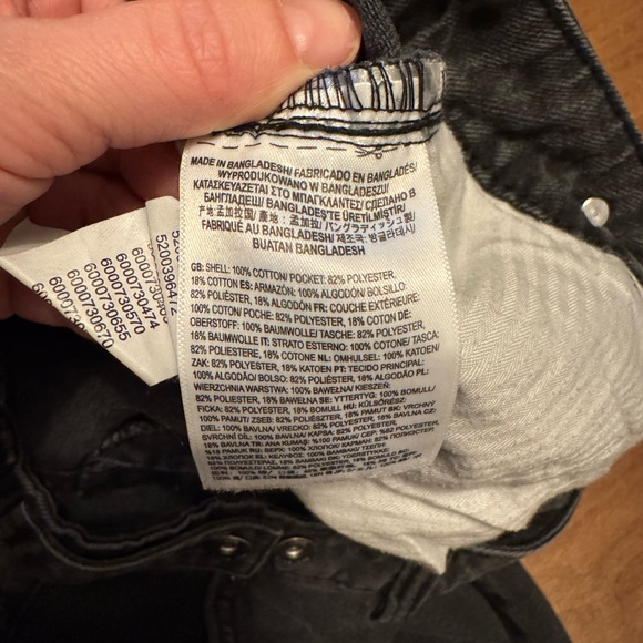 Vans Women’s Charcoal Baggy Jeans | Size 29 | VGUC - Picture 4 of 10